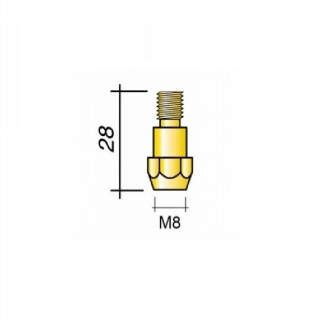 Kontaktrør holder Plus 36 M8